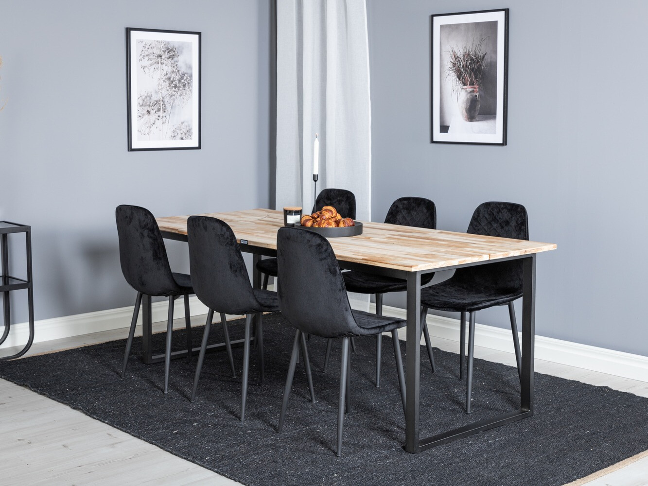 Essgruppe Dallas 1645 (Schwarz)