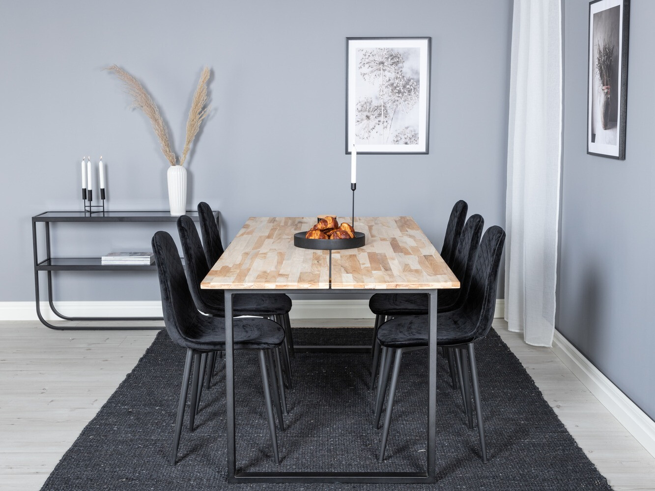 Essgruppe Dallas 1645 (Schwarz)