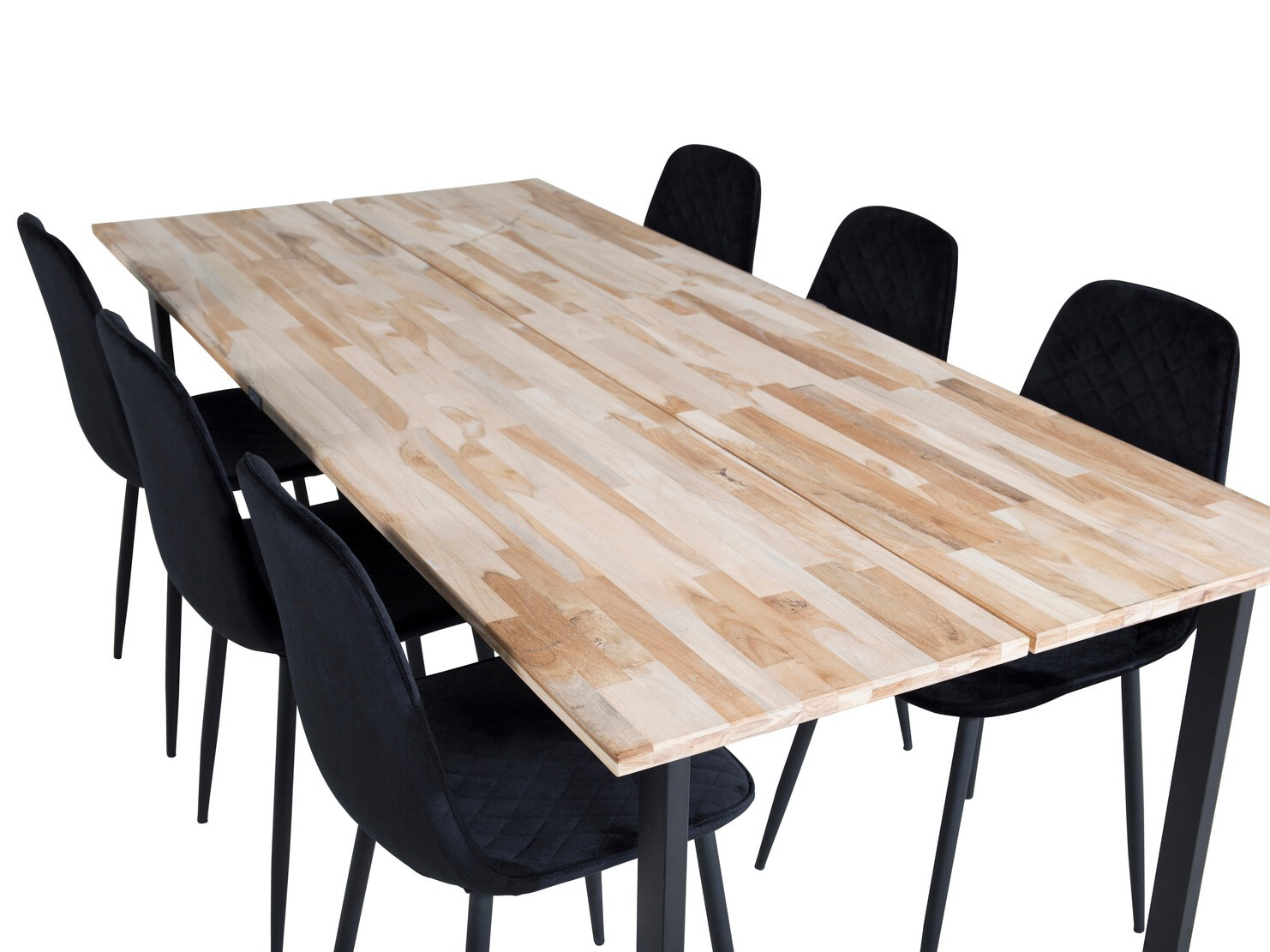 Essgruppe Dallas 1645 (Schwarz)