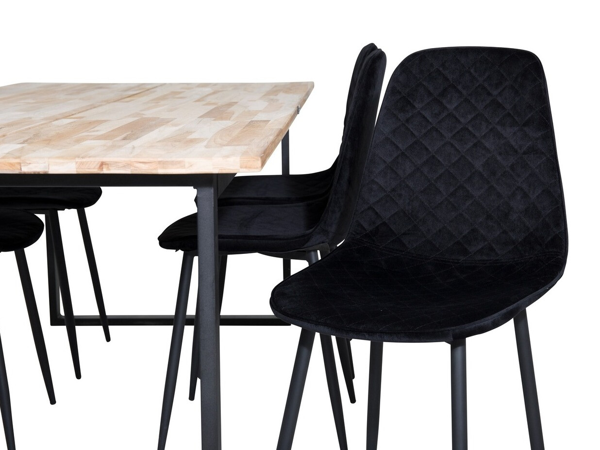 Essgruppe Dallas 1645 (Schwarz)