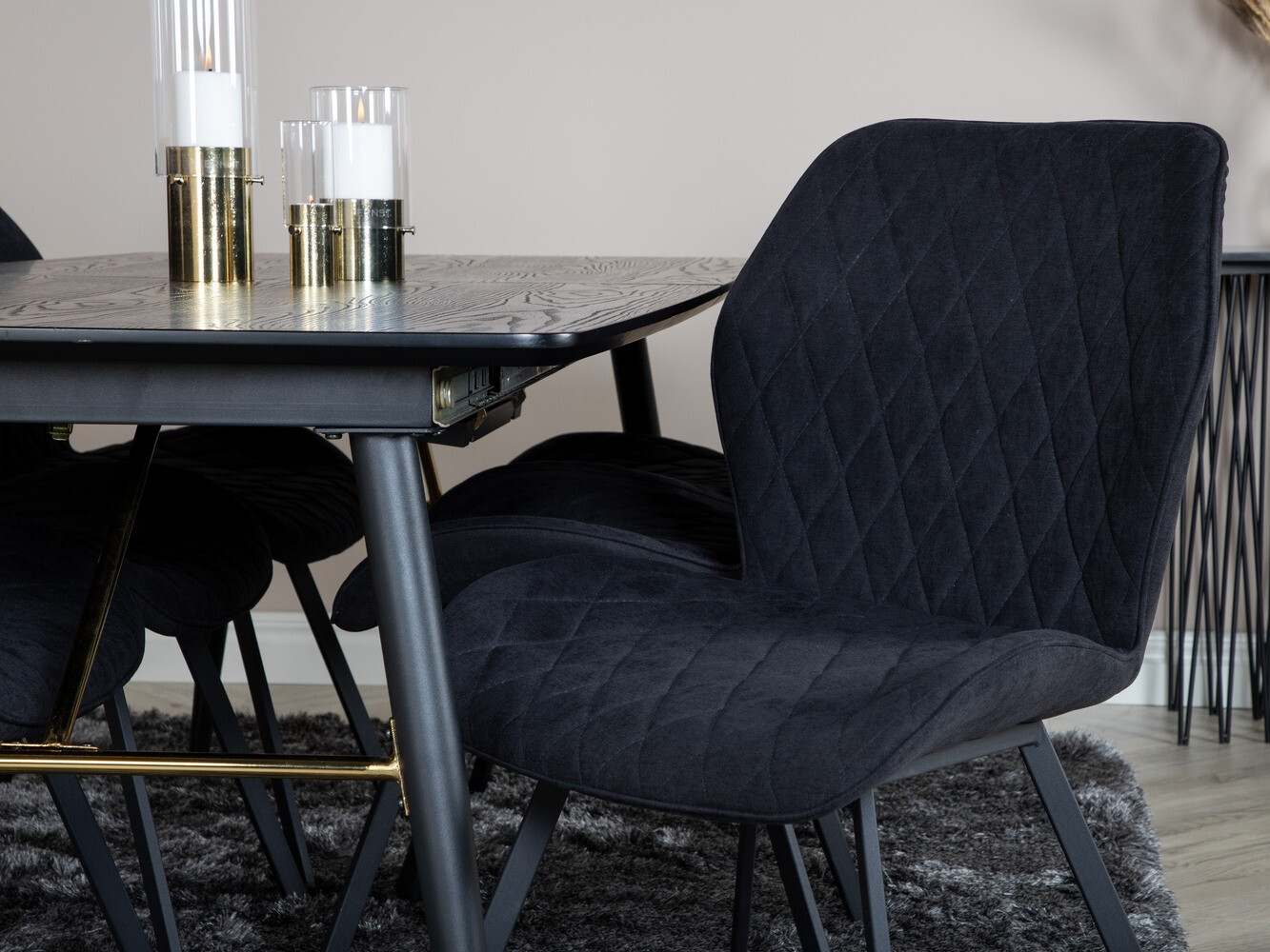 Essgruppe Dallas 1647 (Schwarz)