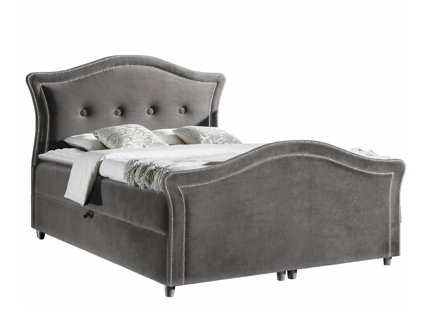 Boxspringbett Oleum I (Velluto 17)