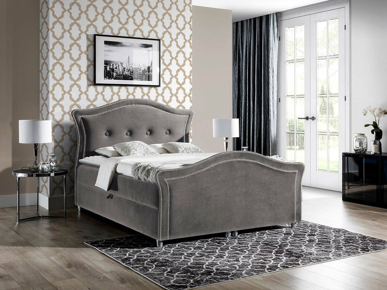 Boxspringbett Oleum I (Velluto 17)