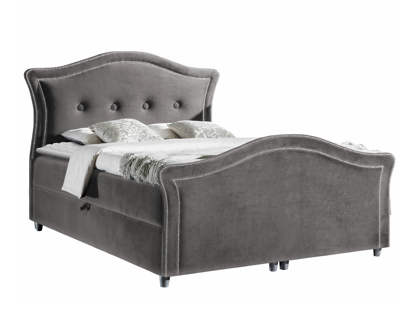 Boxspringbett Oleum I (Velluto 17)