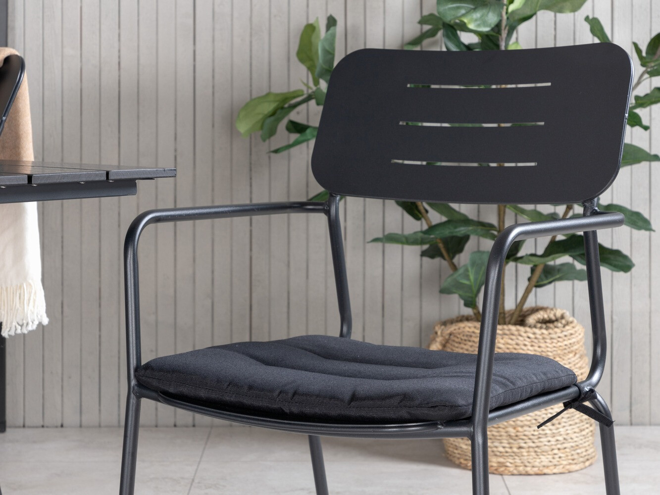 Tisch und Stühle Dallas 2148 (Schwarz)