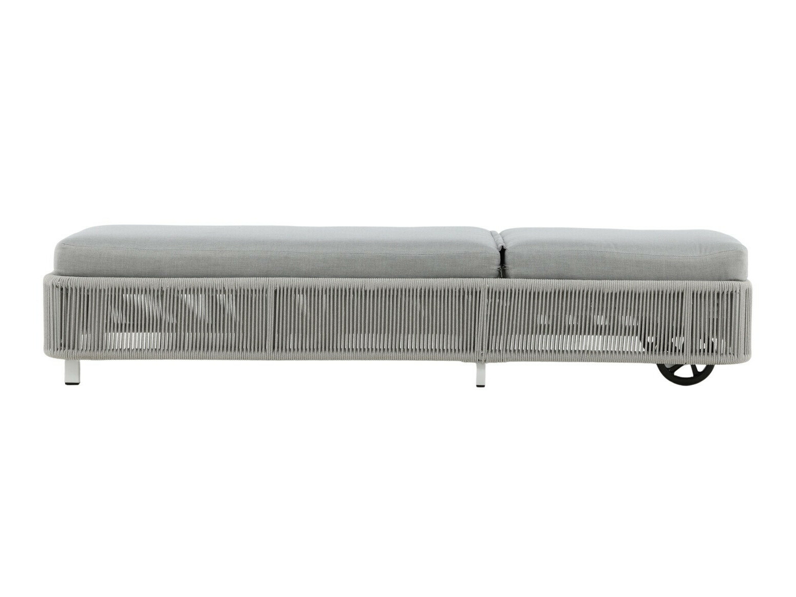 Garten-Loungesessel Dallas 2320 (Grau + Weiß)