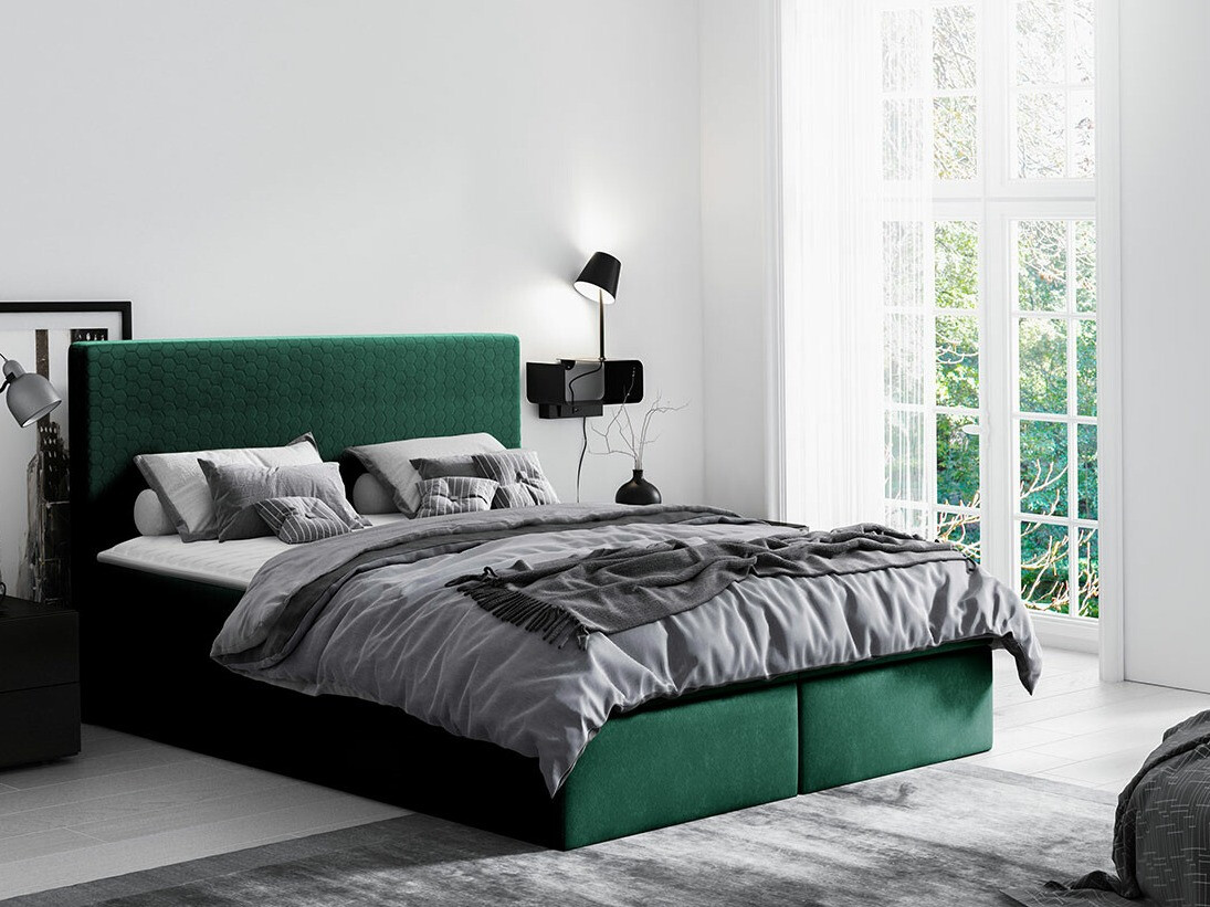 Boxspringbett Baltimore 126 (Velluto 10)