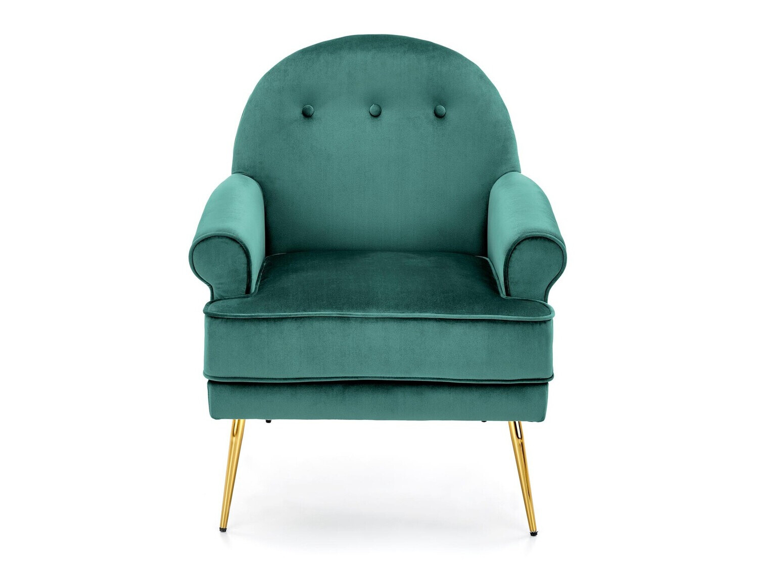 Sessel Houston 1279 (Dunkelgrün + Gold)