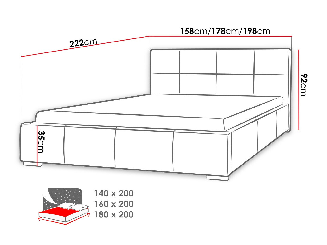 Bett Baltimore 122 (Ikar 09)