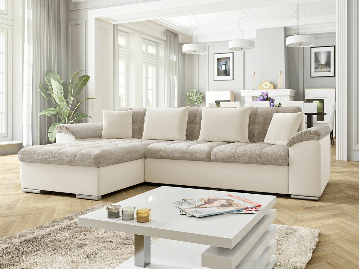 Ecksofa Comfivo Mica (Magic Velvet 2250 + Miu 2041)