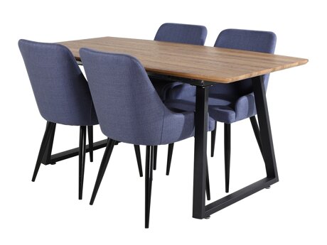 Essgruppe Dallas 334 (Blau + Schwarz)
