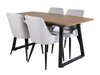 Essgruppe Dallas 334 (Hellgrau + Schwarz)