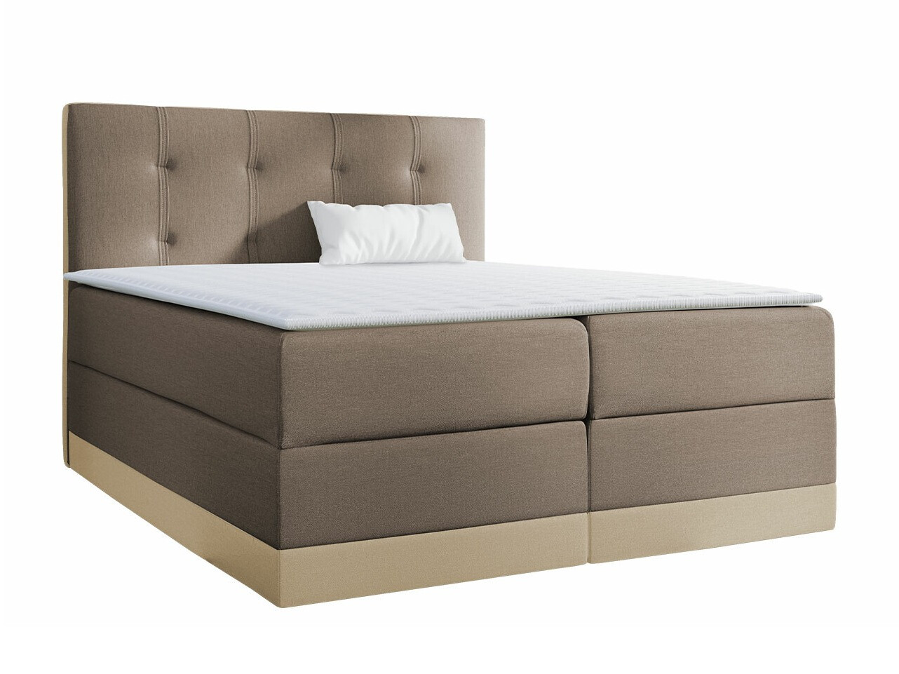 Boxspringbett Baltimore 139 (Kameleon 04 + Kameleon 15)