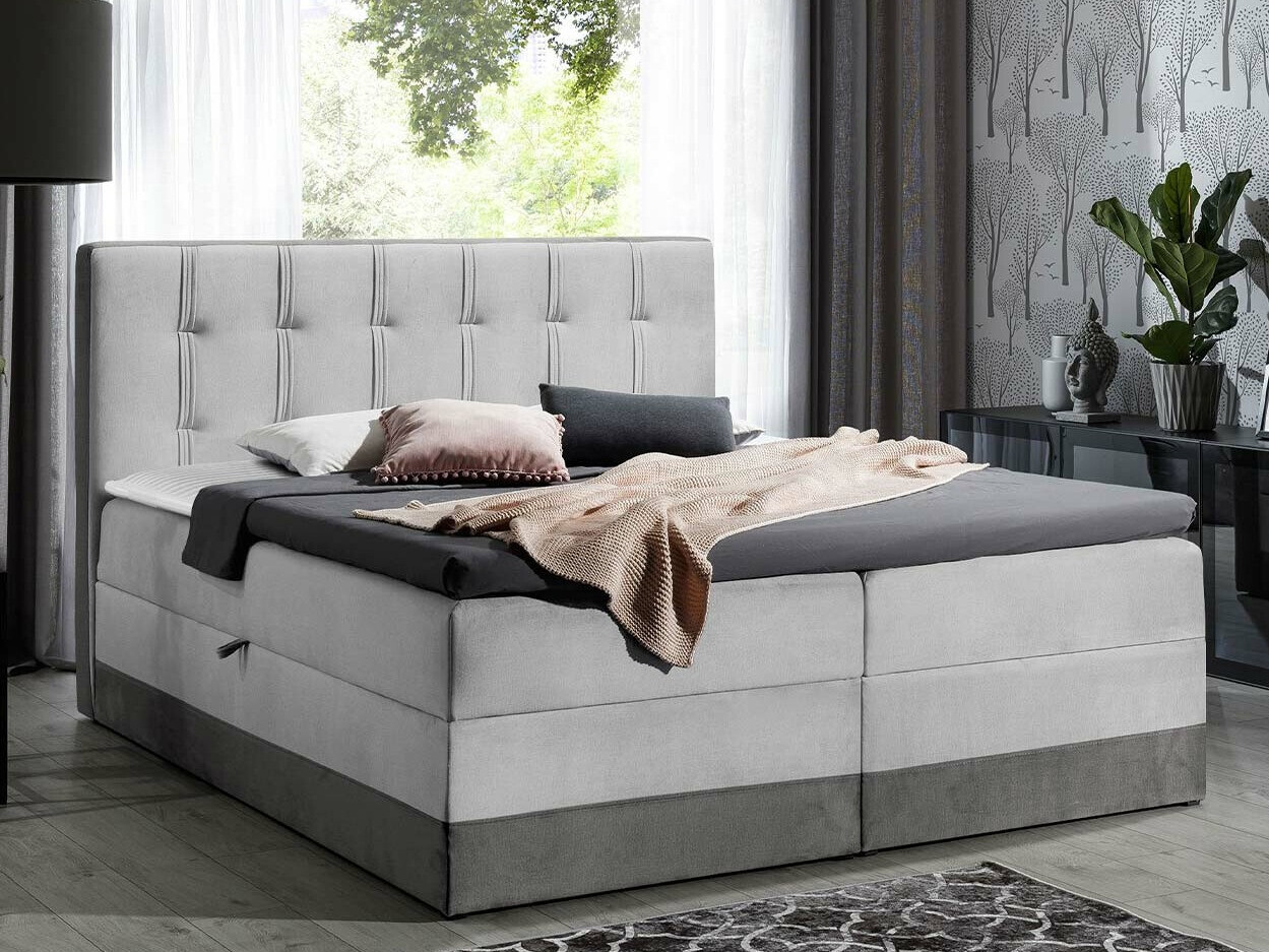 Boxspringbett Baltimore 139 (Kameleon 92 + Kameleon 84)