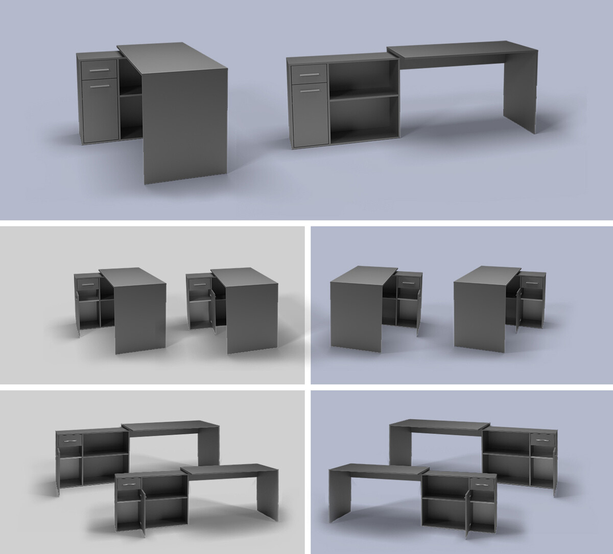 Eckschreibtisch Affectus