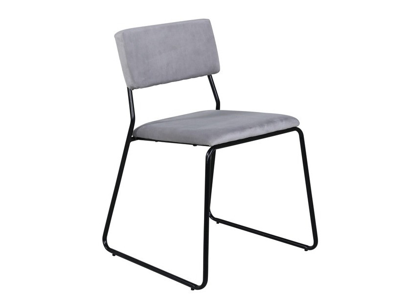 Stuhl Dallas 2613 (Hellgrau + Schwarz)