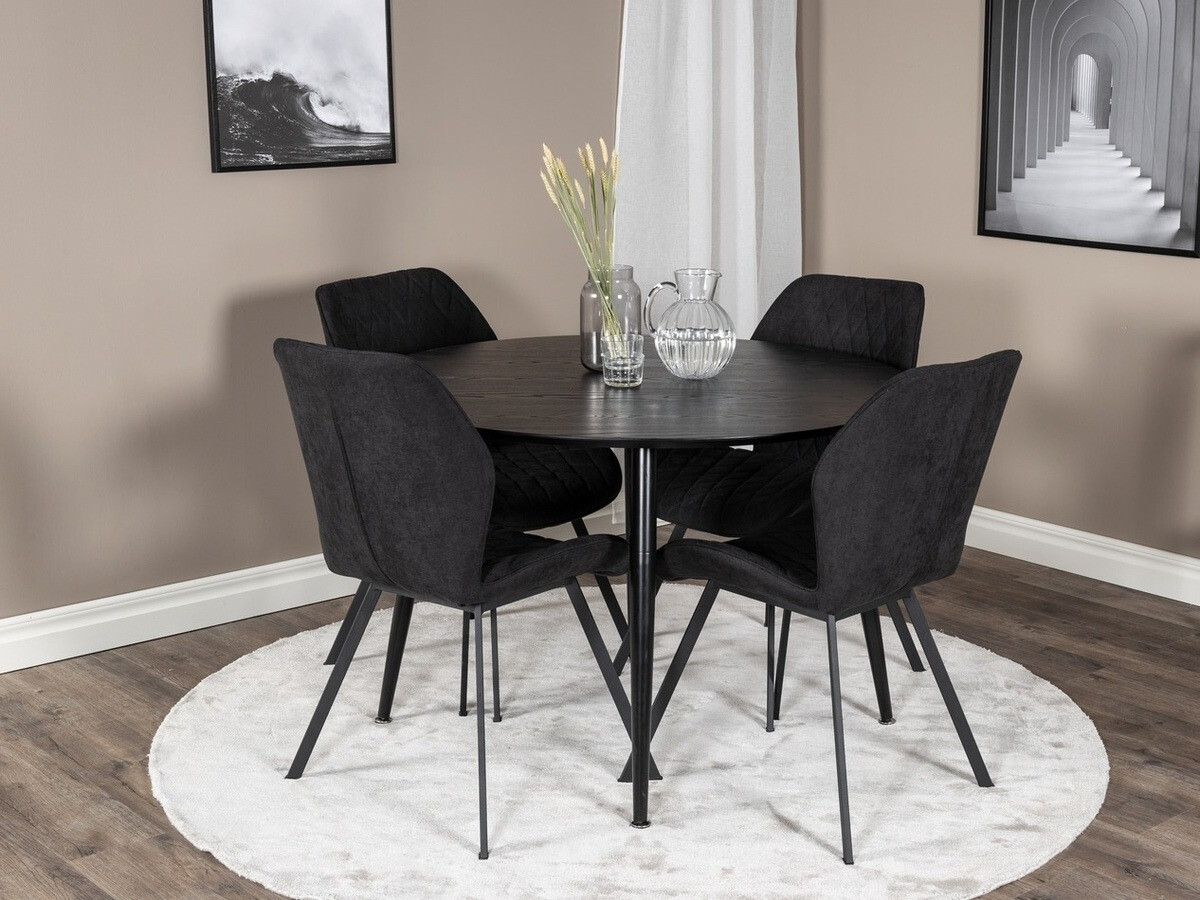 Essgruppe Dallas 1562 (Schwarz)