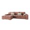 Ecksofa Comfivo 169 (Uttario Velvet 2955 + Uttario Velvet 2979)