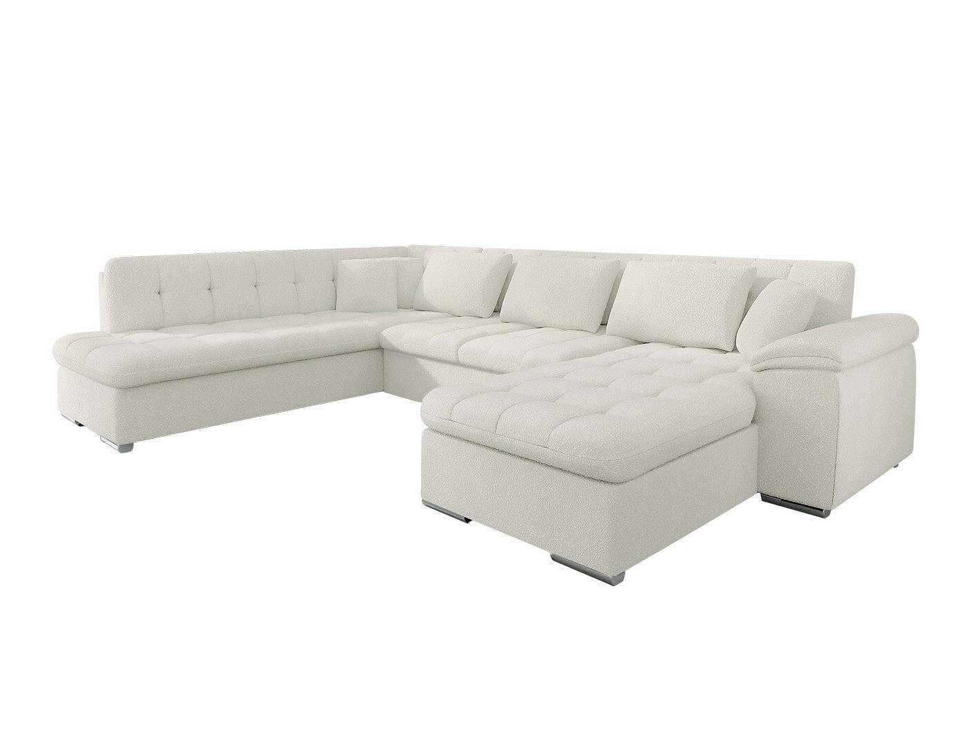 Ecksofa Comfivo Gemma V (Boucle Baloo 2073)