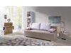 Wohnzimmer-Sets Providence H119 (Weiß + Goldene Eichenholzoptik)