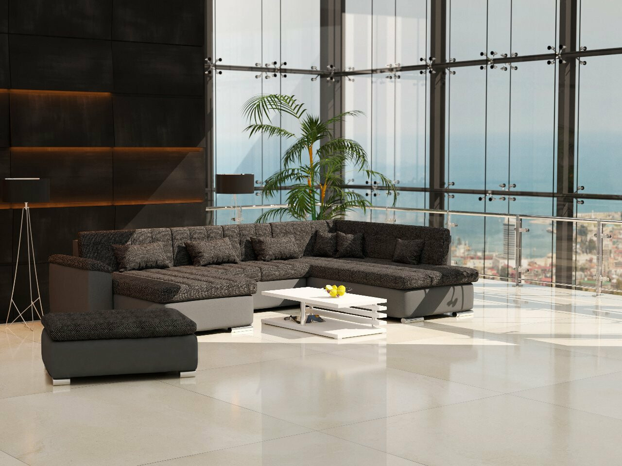 Polstermöbel-Set Comfivo 217 (Soft 020 + Majorka 03)