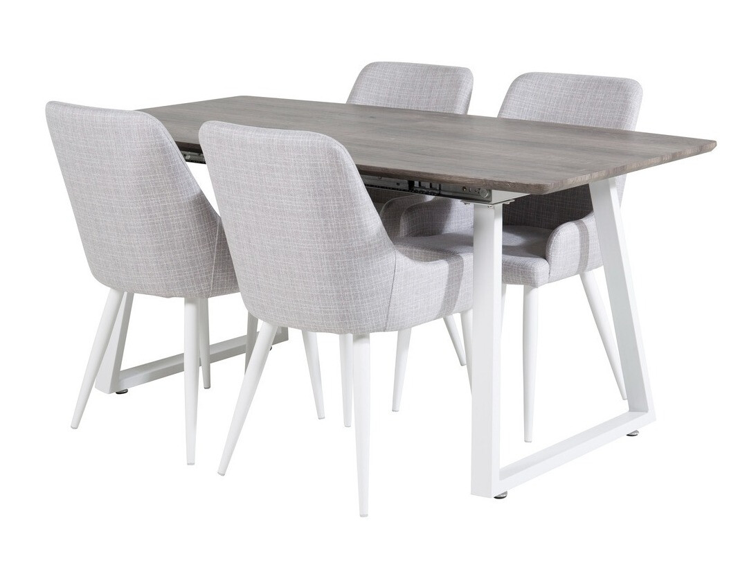 Essgruppe Dallas 1978 (Weiß + Hellgrau)