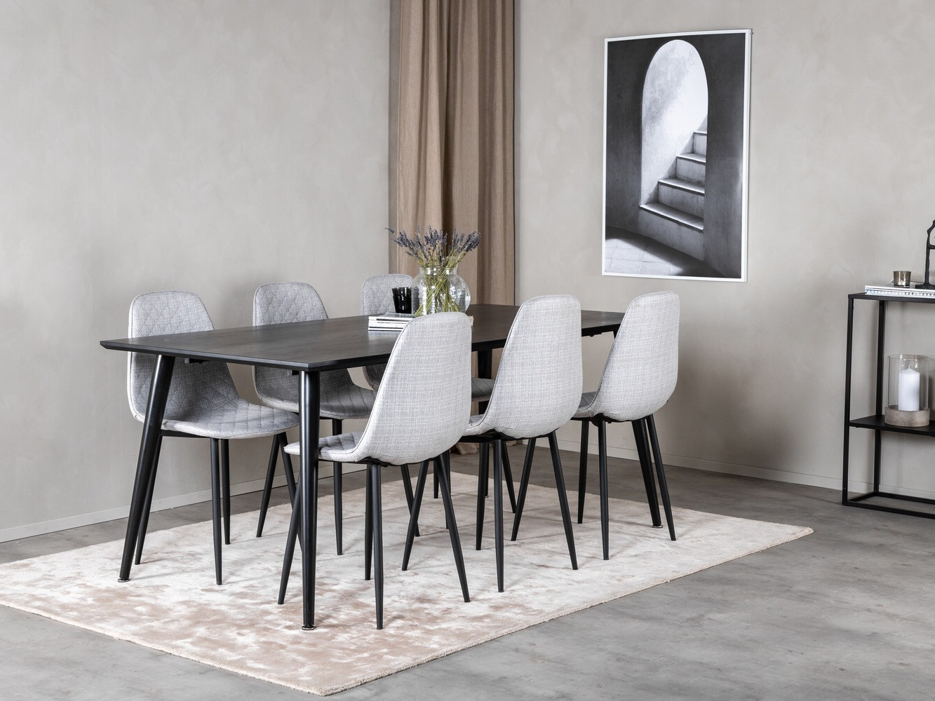 Essgruppe Dallas 2594 (Schwarz)