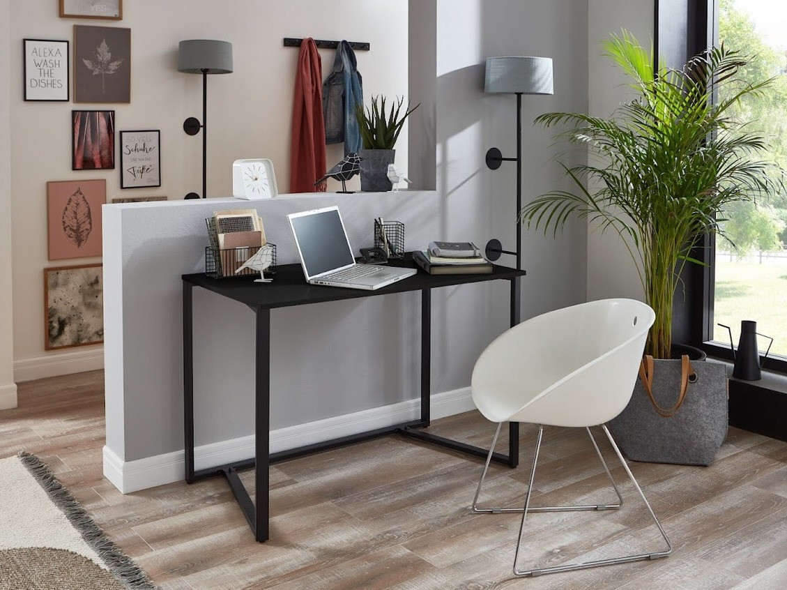 Bürotisch Indianapolis 108 (Schwarz)