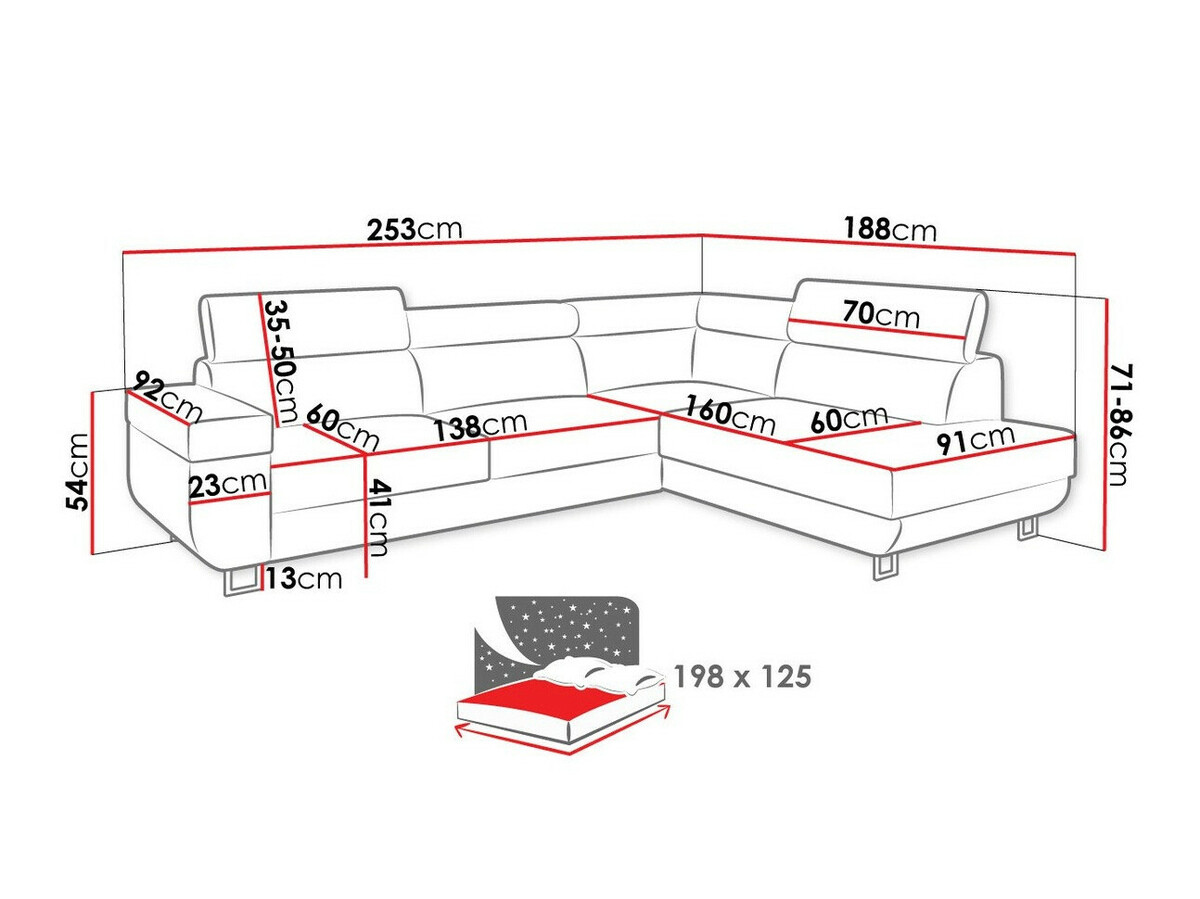 Ecksofa Comfivo 306 (Poso 01)