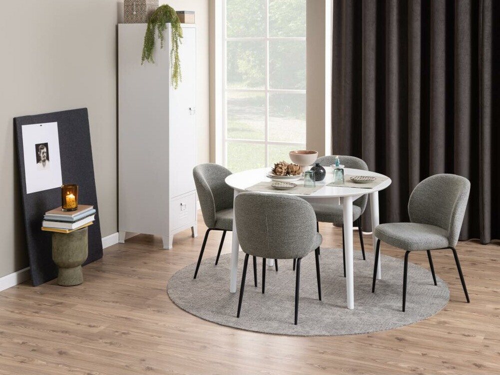 Stuhl Norsica 389 (Grau + Schwarz)