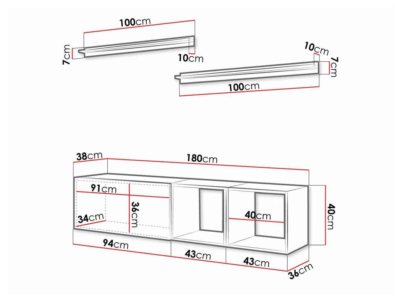 Wohnzimmer-Sets Fraga