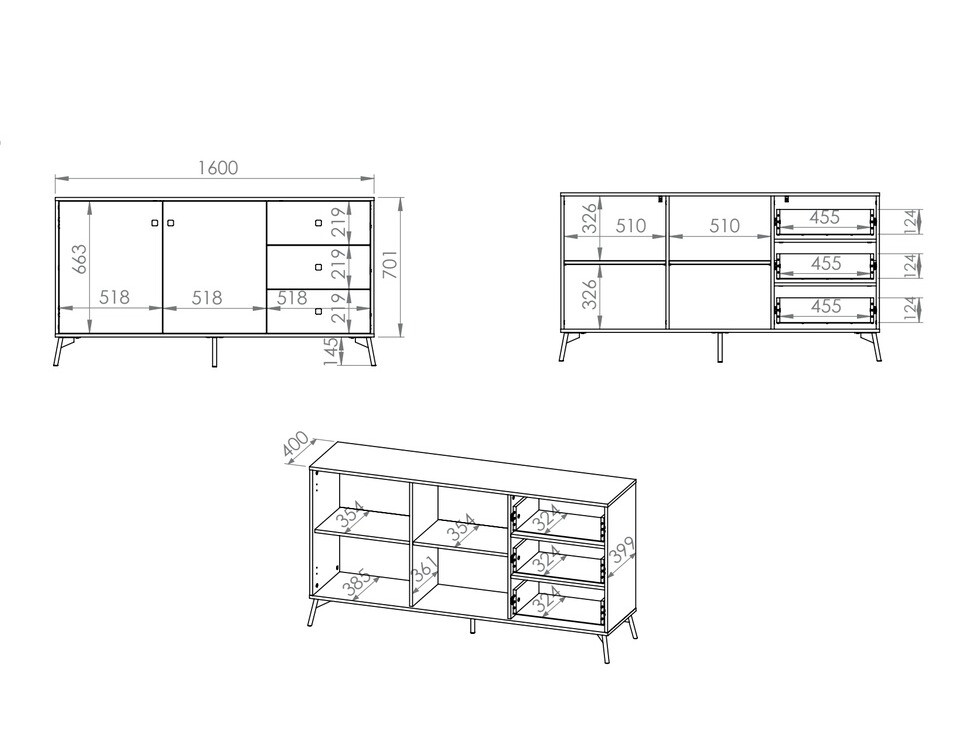 Kommoden Madison AB103