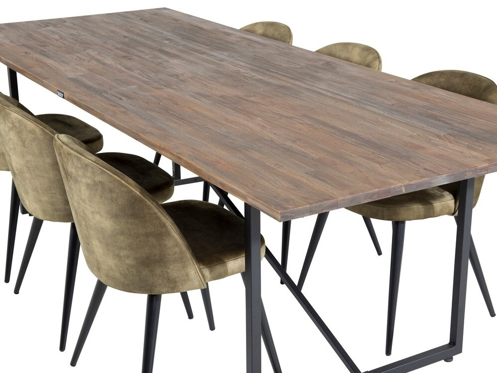 Essgruppe Dallas 1598 (Staubiges Grün)