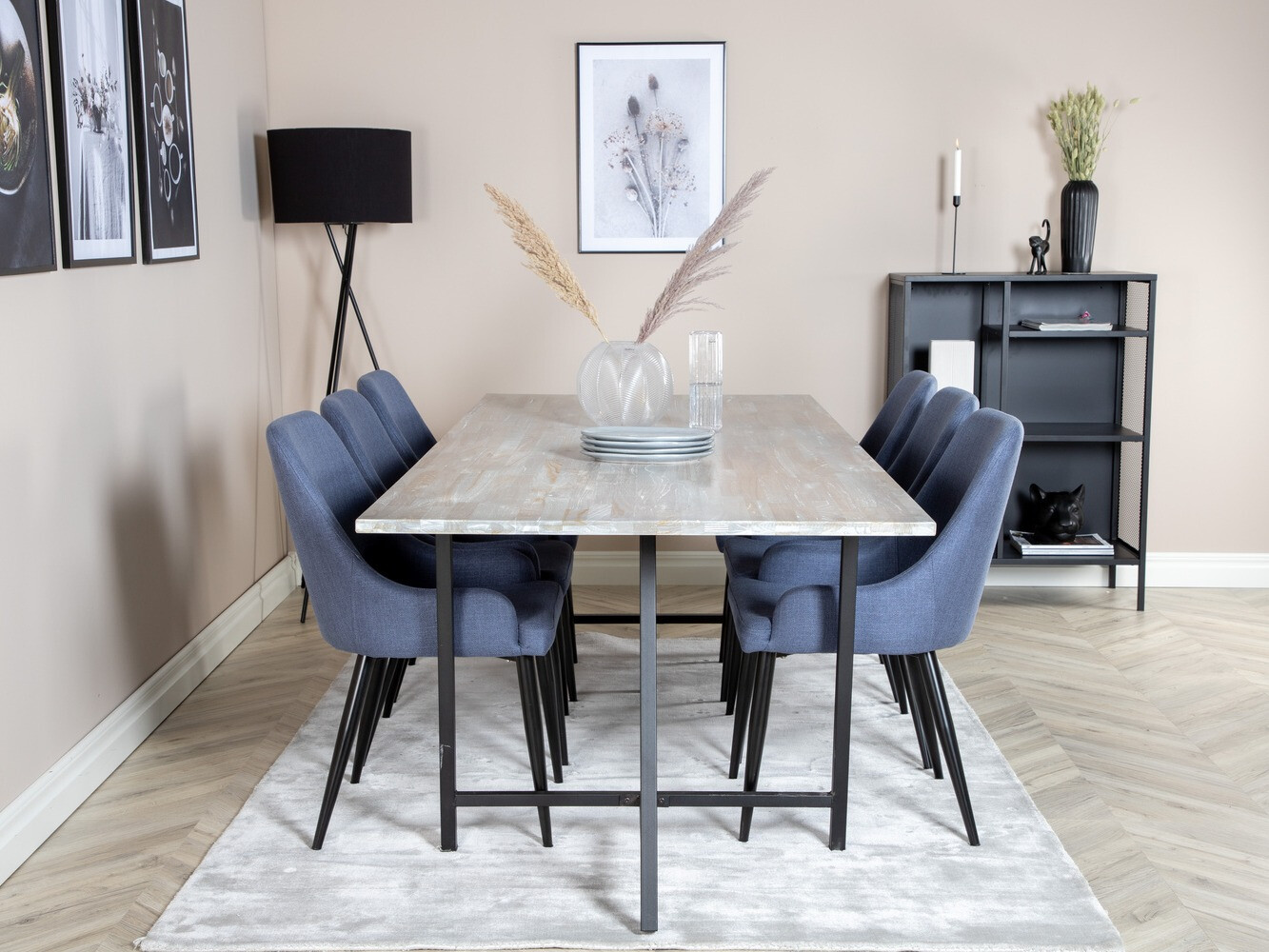 Essgruppe Dallas 1846 (Schwarz + Blau)