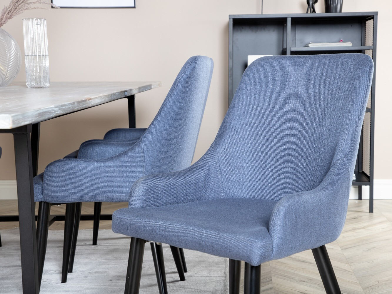 Essgruppe Dallas 1846 (Schwarz + Blau)