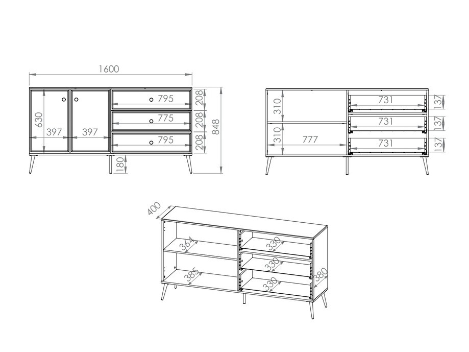 Kommoden Elbrevi 103