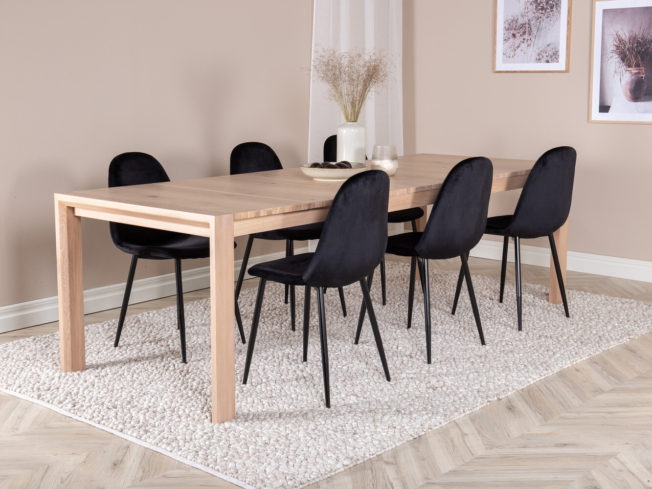 Essgruppe Dallas 2027 (Helles Holz)