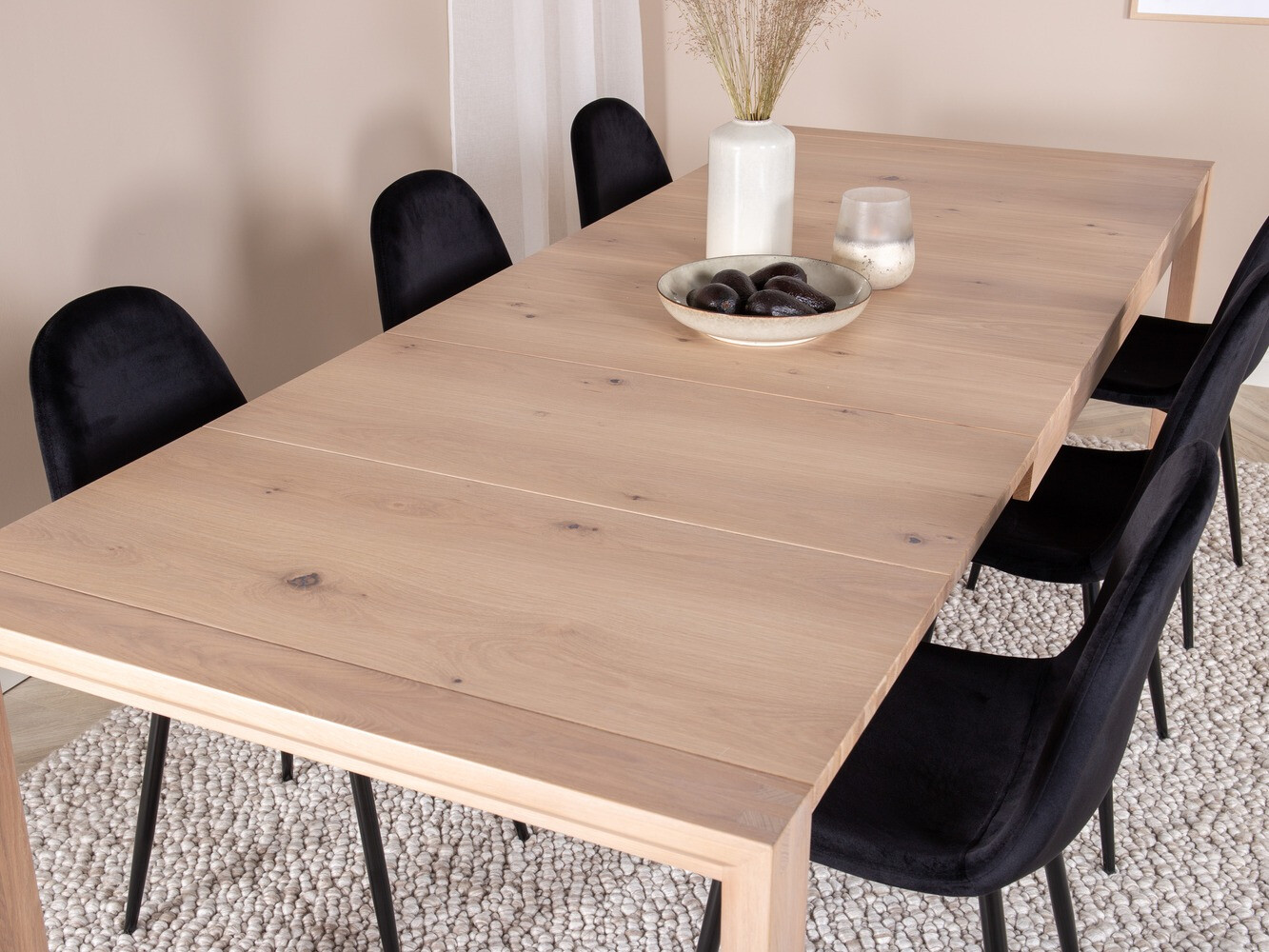 Essgruppe Dallas 2027 (Helles Holz)