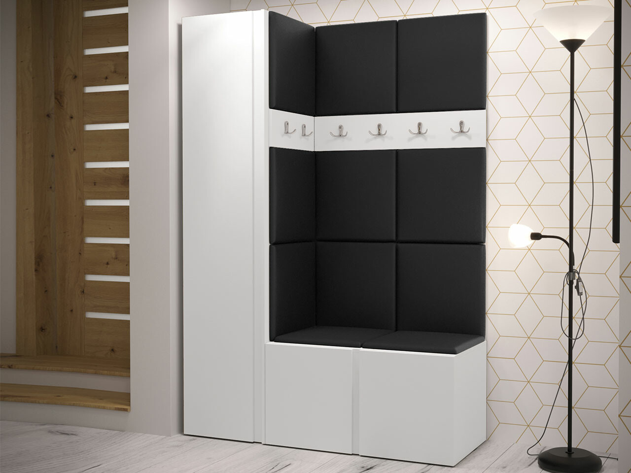 Flurgarnitur Hartford 471 (Weiß)