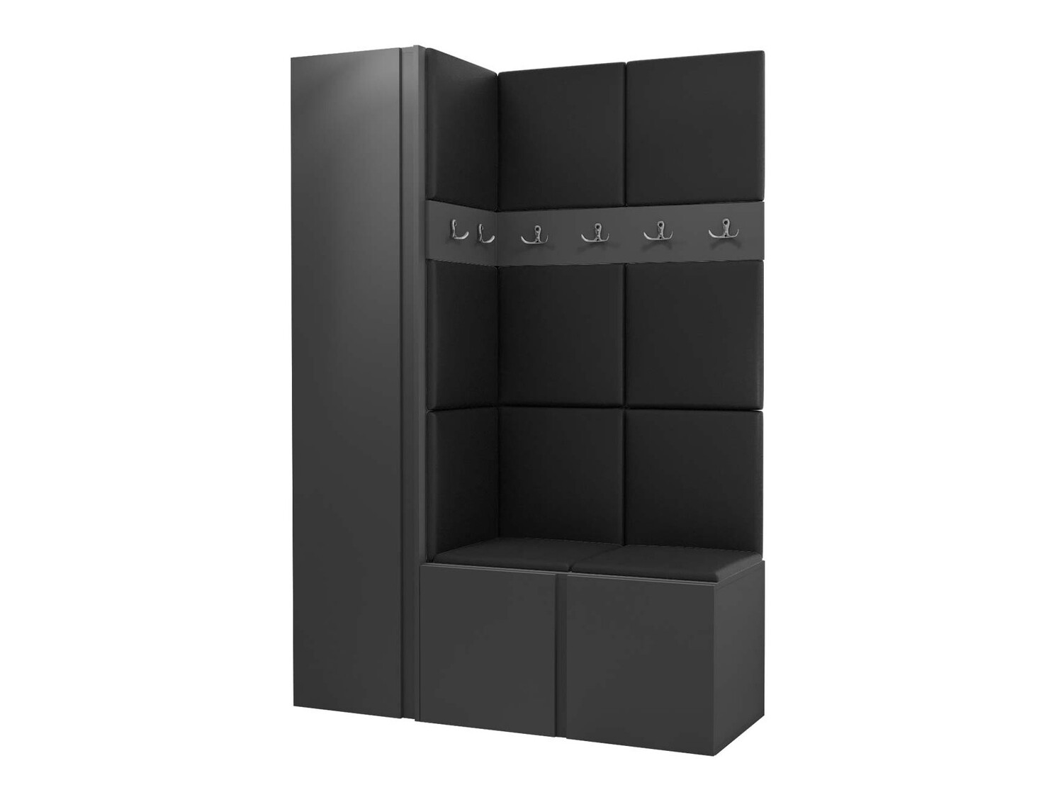 Flurgarnitur Pinis IX (Graphit)