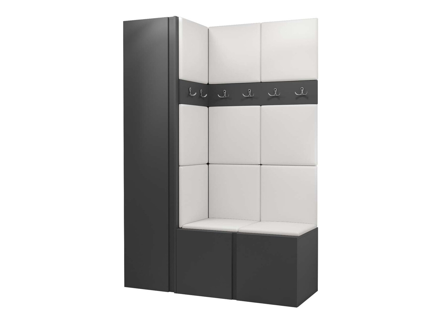 Flurgarnitur Pinis IX (Graphit)