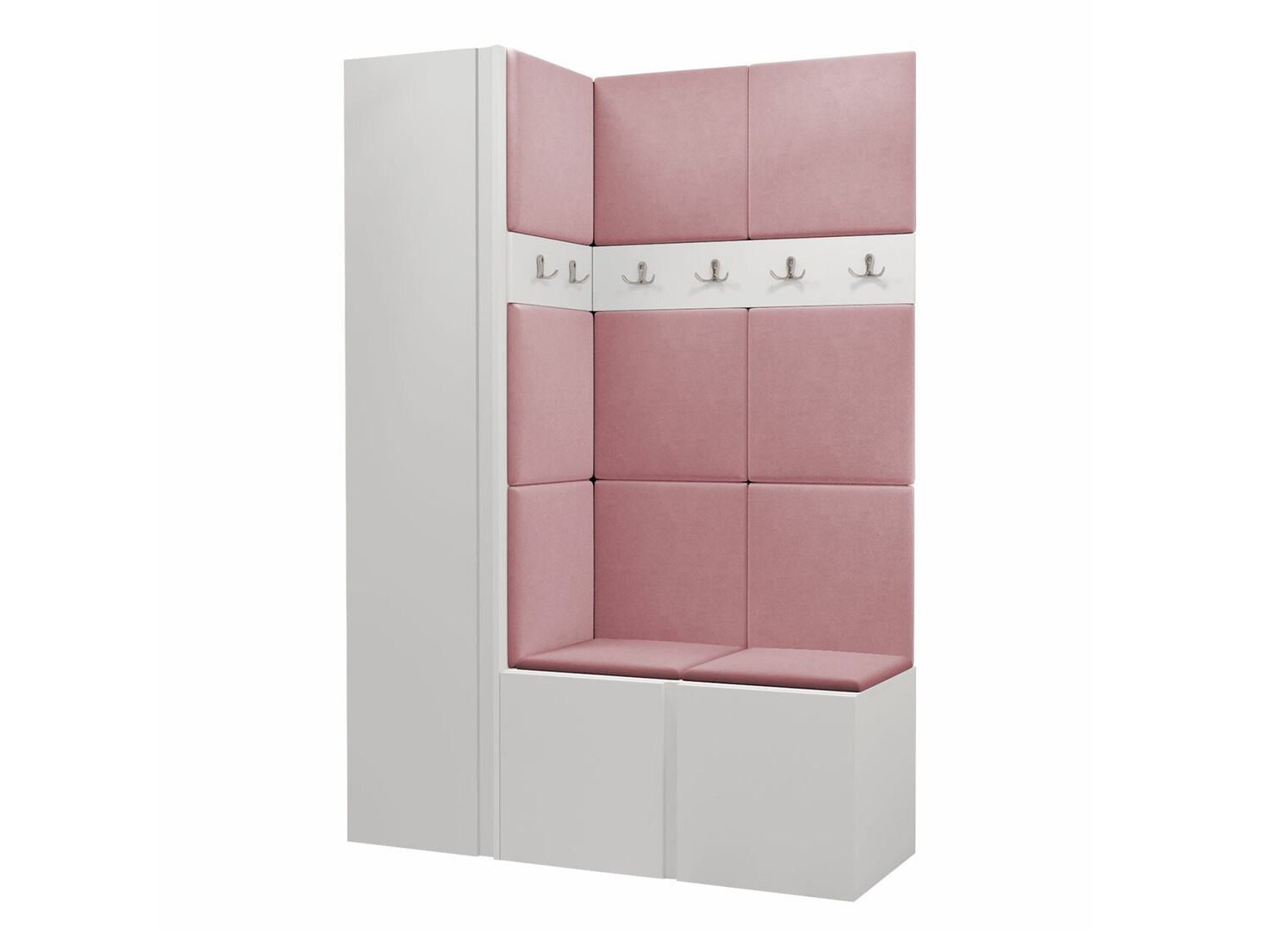 Flurgarnitur Pinis IX (Weiß)