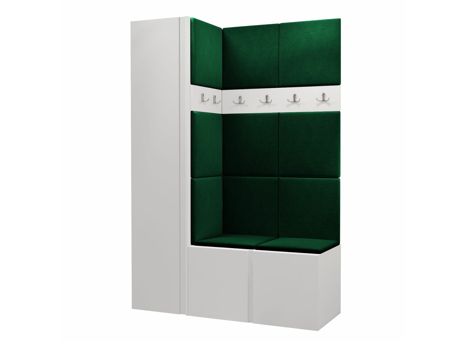 Flurgarnitur Pinis IX (Weiß)