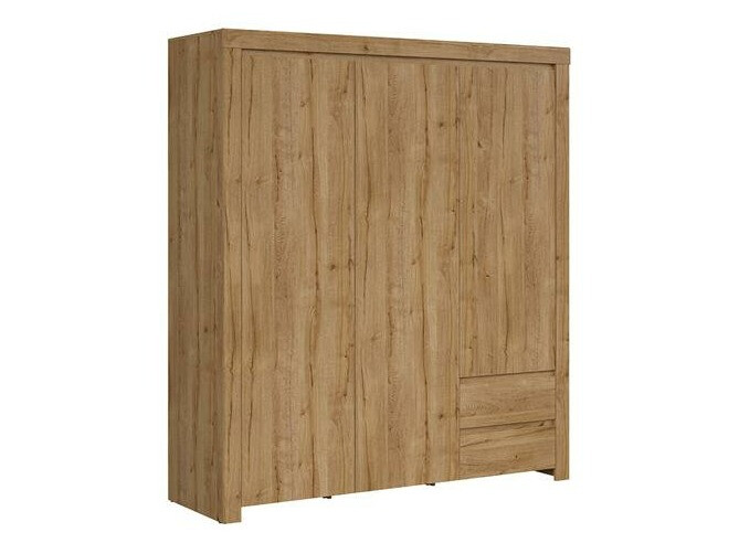 Kleiderschrank Sonsoru 120 (Eichenholzoptik)