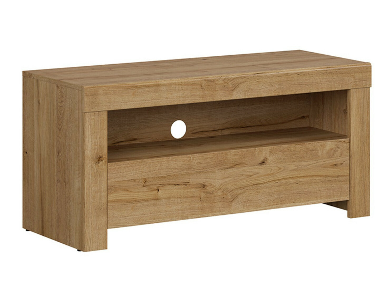 TV-Möbel Sonsoru 107 (Eichenholzoptik)