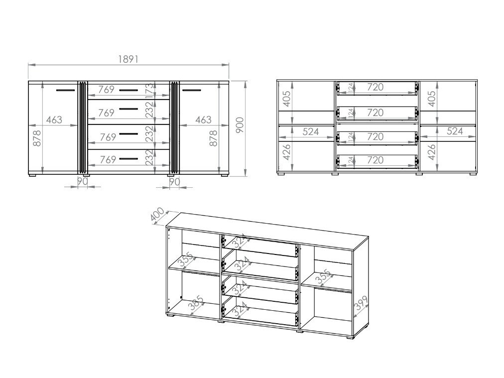 Kommoden Venleva 104