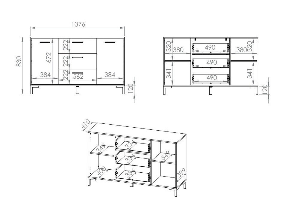 Kommoden Larnolo 120