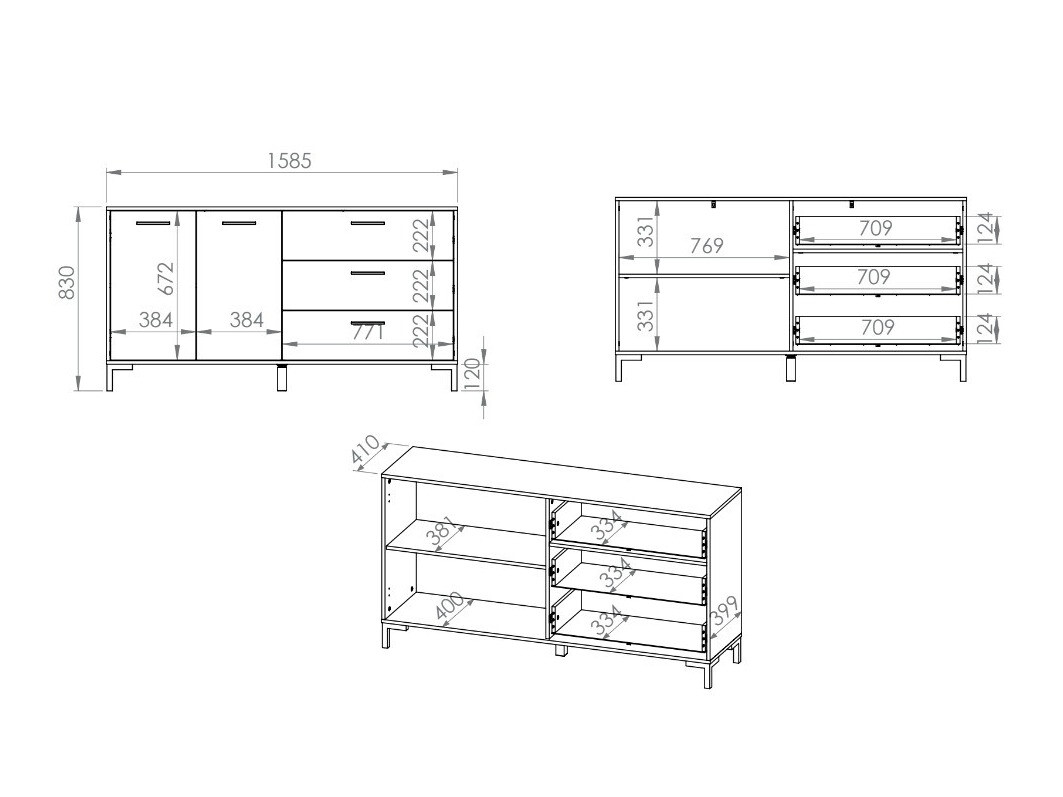 Kommoden Larnolo 121