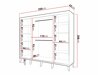 Kleiderschrank Hartford 303