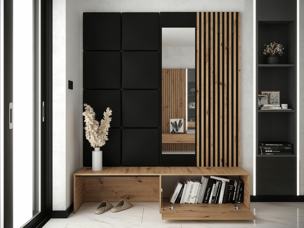 Flurgarnitur Fabor (Artisan Eichenholzoptik + Manila 11)